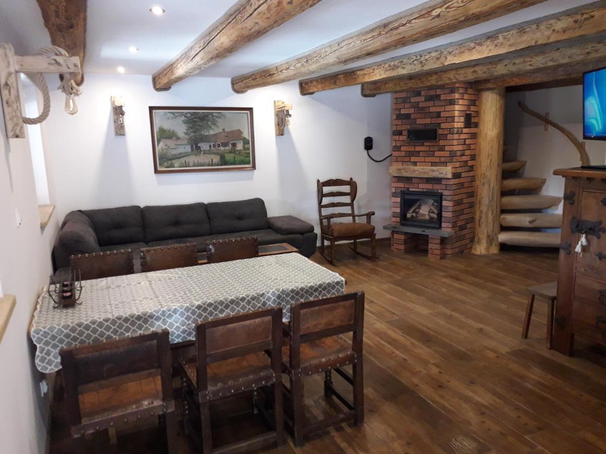 Jaskowa Chata Bieszczady Apartament Z Basenem Baligród Exterior foto